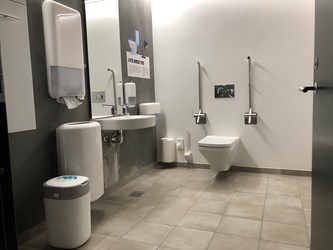 Naturkraft - Toilet by the flexroom on the groundfloor