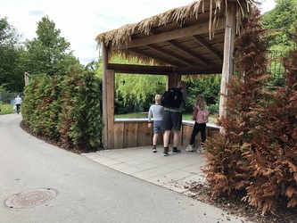 Aalborg Zoologiske Have -  Indgang og Parkering