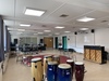 Gyvelhøjskolen - 3. Bygning B - Stueplan - Faglokalet til musik og skolens kantine