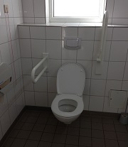 Scandlines - Puttgarden - Rødby - Toilet i terminalen