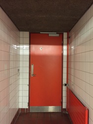Blovstrød Idrætsanlæg - 3. Hal via bagindgang