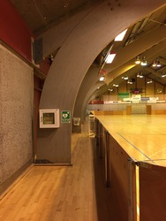 Blovstrød Idrætsanlæg - 3. Hal via bagindgang