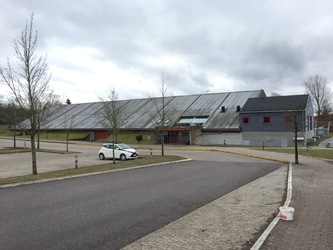 Blovstrød Idrætsanlæg - 3. Hal via bagindgang