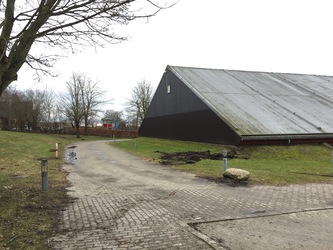Blovstrød Idrætsanlæg - 3. Hal via bagindgang