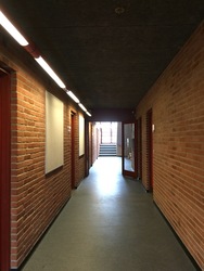 Blovstrød Idrætsanlæg - 3. Hal via bagindgang