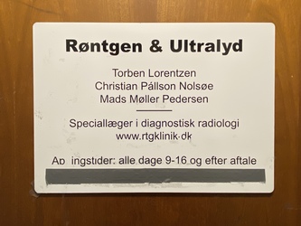 Røntgen og ultralydsklinik i København NV