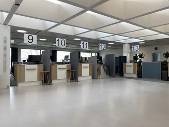Silkeborg Rådhus - 1. Borgerservice (Bygning B) - via indgang fra Godthåbsvej