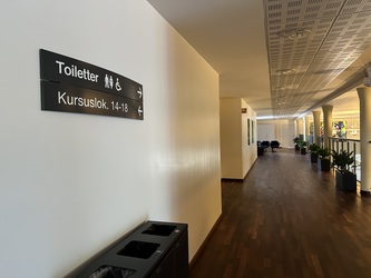 Vingsted Hotel og Konferencecenter - Toilet på 1. sal