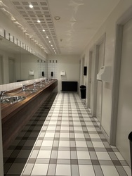 Vingsted Hotel og Konferencecenter - Toilet på 1. sal