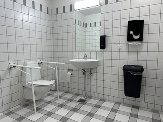 Vingsted Hotel og Konferencecenter - Toilet på 1. sal