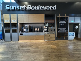 Billund Lufthavn - Cafeer og Lounges - Sunset Boulevard