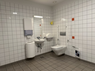 Billund Lufthavn - Afrejse - Toilet ved Gate 1-4