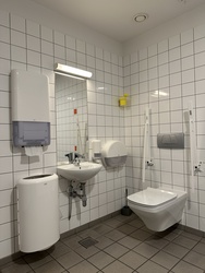 Billund Lufthavn - Afrejse - Toilet ved Gate 1-4