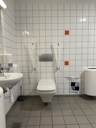 Billund Lufthavn - Afrejse - Toilet ved Gate 13-16
