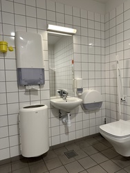 Billund Lufthavn - Afrejse - Toilet ved Gate 13-16
