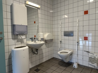 Billund Lufthavn - Ankomst - Toilet ved Gate 8-10