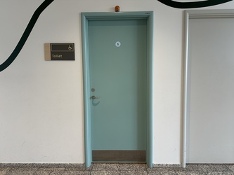 Billund Lufthavn - Ankomst - Toilet ved Gate 15