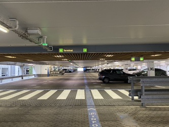 Billund Lufthavn -  Afrejse - Parkering med kassebil