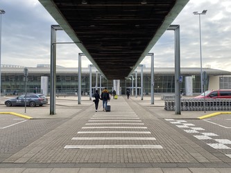 Billund Lufthavn -  Afrejse - Parkering med kassebil