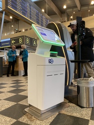 Billund Lufthavn -  Afrejse - Parkering med kassebil