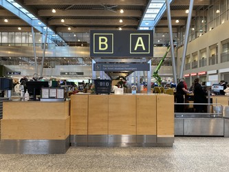 Billund Lufthavn -  Afrejse - Parkering med kassebil