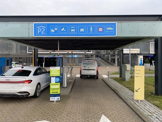 Billund Lufthavn -  Afrejse - Parkering i personbil