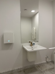 Kunsten - Toilet i stueplan ved receptionen