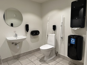Aalborg Kongres og Kultur Center - Toilet ved mødecenteret 1. sal