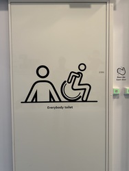 LEGO House - Toilet - LEGO Square (groundfloor)