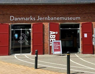 Danmarks Jernbanemuseum - Danish Railway Museum - Exhibition (ground floor)