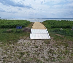 Vibæk Strand - Toilet og parkering
