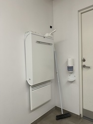 Naturkraft - Toilet at the entrance after ticketing