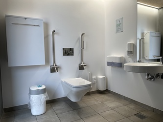 Naturkraft - Toilet by the cafe on 1. floor