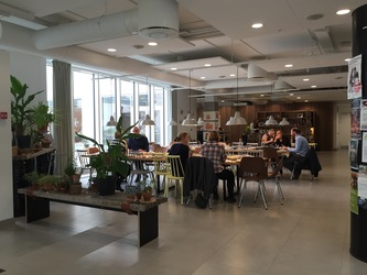 Sundhedshuset Albertslund - 4. Cafe Albertine via hovedindgangen
