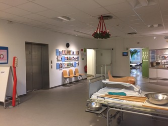 Faxe Sundhedscenter - Bygning 5 via Hovedindgangen - 1. Foredragssal og mødelokaler