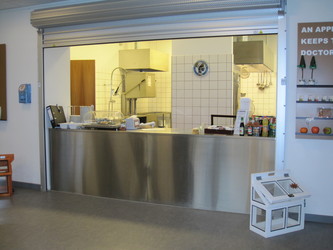 Faxe Sundhedscenter - Bygning 5 via Hovedindgangen - 2. Café Ådalen