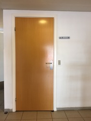 Danhostel - Udsigten Faxe - Hovedbygning - Handicaptoilet i forhal