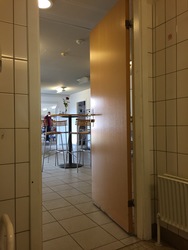 Danhostel - Udsigten Faxe - Hovedbygning - Handicaptoilet i forhal