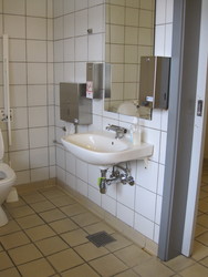 Handicaptoilet på banegården (Arriva)