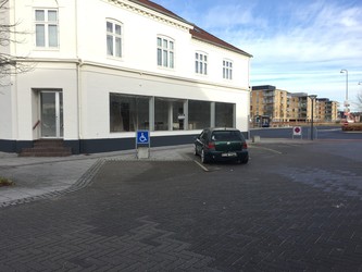 Busterminalen i Bjerringbro - Handicaptoilet