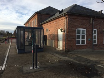 Busterminalen i Bjerringbro - Handicaptoilet