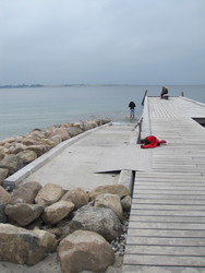 Klinten Strand og Bypark - Badebro