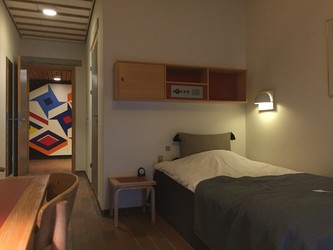 Konventum - 1. Single Rooms 1001 og 1002 at level 1