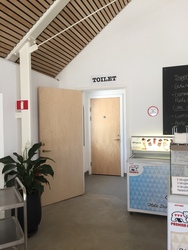Mønsted Kalkgruber - 8. Handicaptoilet i Café Kridthuset