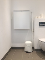 Mønsted Kalkgruber - 8. Handicaptoilet i Café Kridthuset
