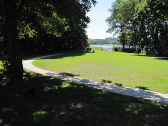 Bigum Søbad - a recreational area at Lake Tjele