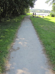 Bigum Søbad - a recreational area at Lake Tjele
