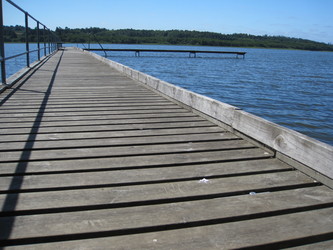 Bigum Søbad - a recreational area at Lake Tjele