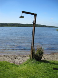 Bigum Søbad - a recreational area at Lake Tjele