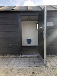 Vibæk Strand - Toilet og parkering